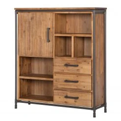 Ars manufacti Highboard Atelier - Akazie teilmassiv