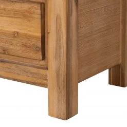 Ars Natura Highboard Toumanar - Akazie teilmassiv - Akazie Sand -Wohnzimmermöbel boutique en ligne highboard toumanar akazie teilmassiv akazie sand 3627565