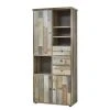 Red Living Schrank Tapara - Braun / Grau