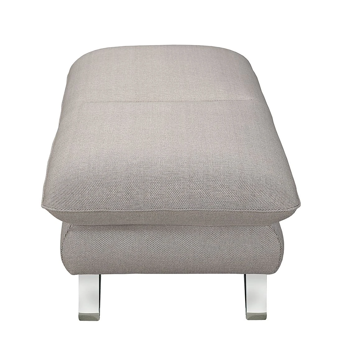 Loftscape Hocker Enzo - Strukturstoff Beige 2 Loftscape Hocker Enzo - Strukturstoff Beige – Bild 2