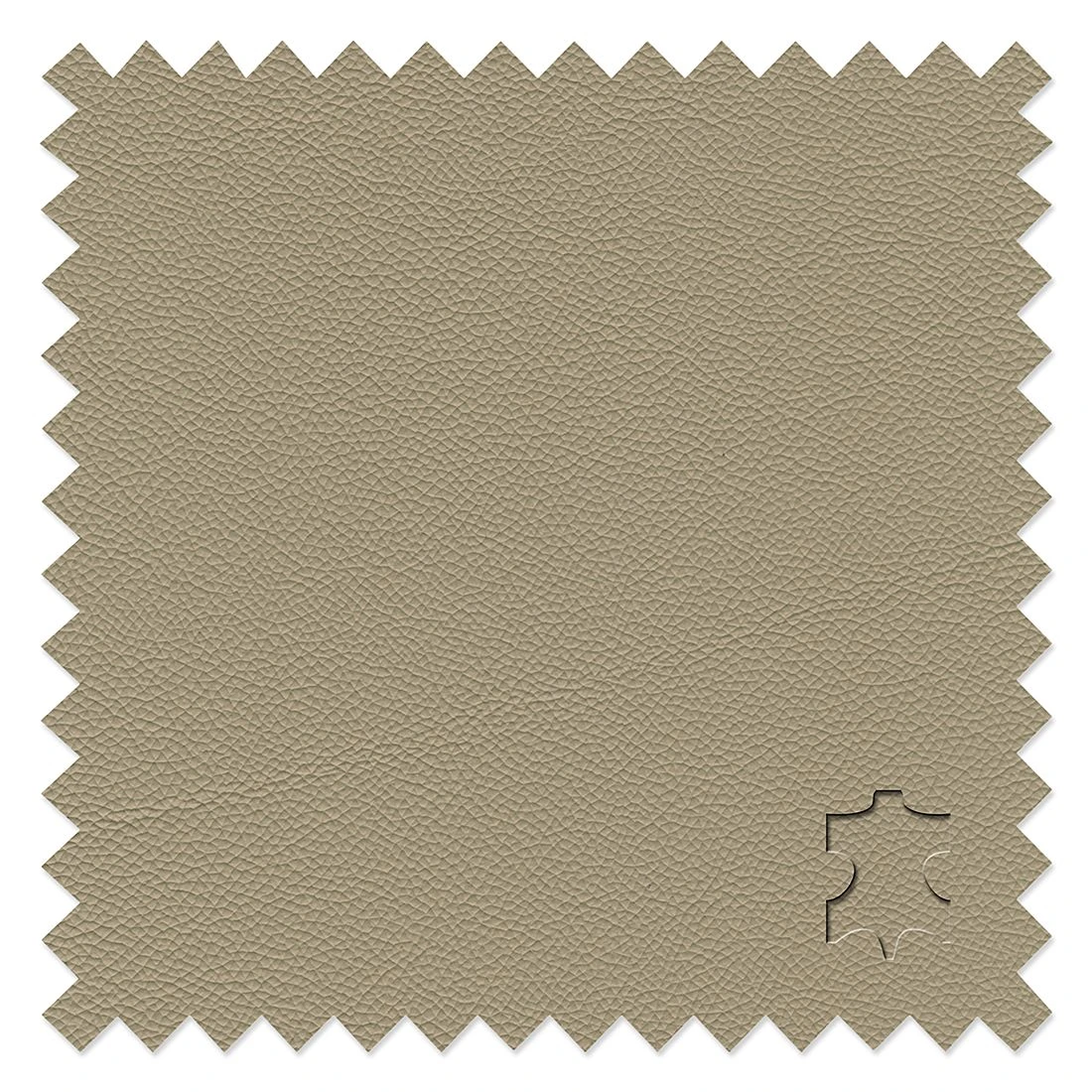 Fredriks Hocker Masca - Echtleder Beige 3 Fredriks Hocker Masca - Echtleder Beige – Bild 3