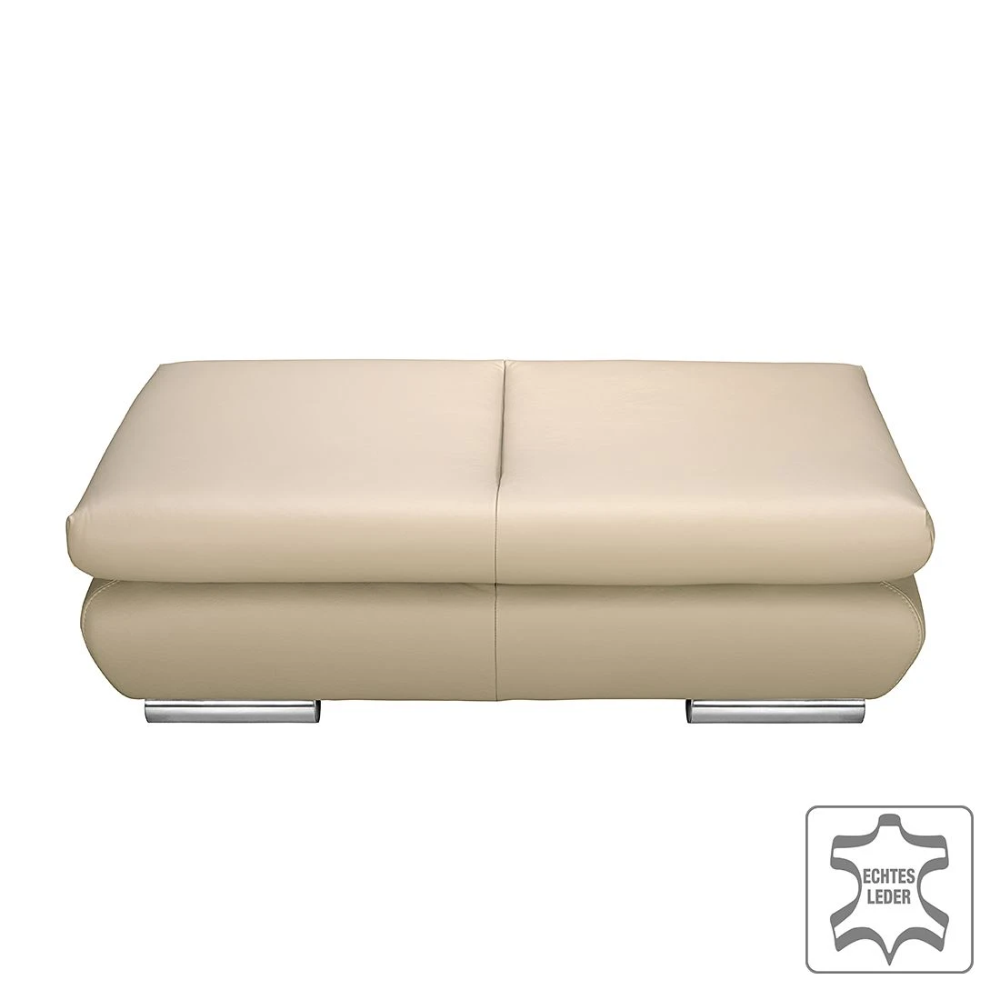 Fredriks Hocker Masca - Echtleder Beige 1 Fredriks Hocker Masca - Echtleder Beige