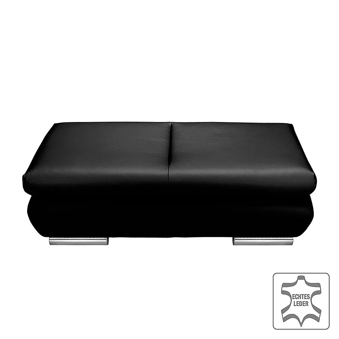 Fredriks Hocker Masca - Echtleder Schwarz 1 Fredriks Hocker Masca - Echtleder Schwarz