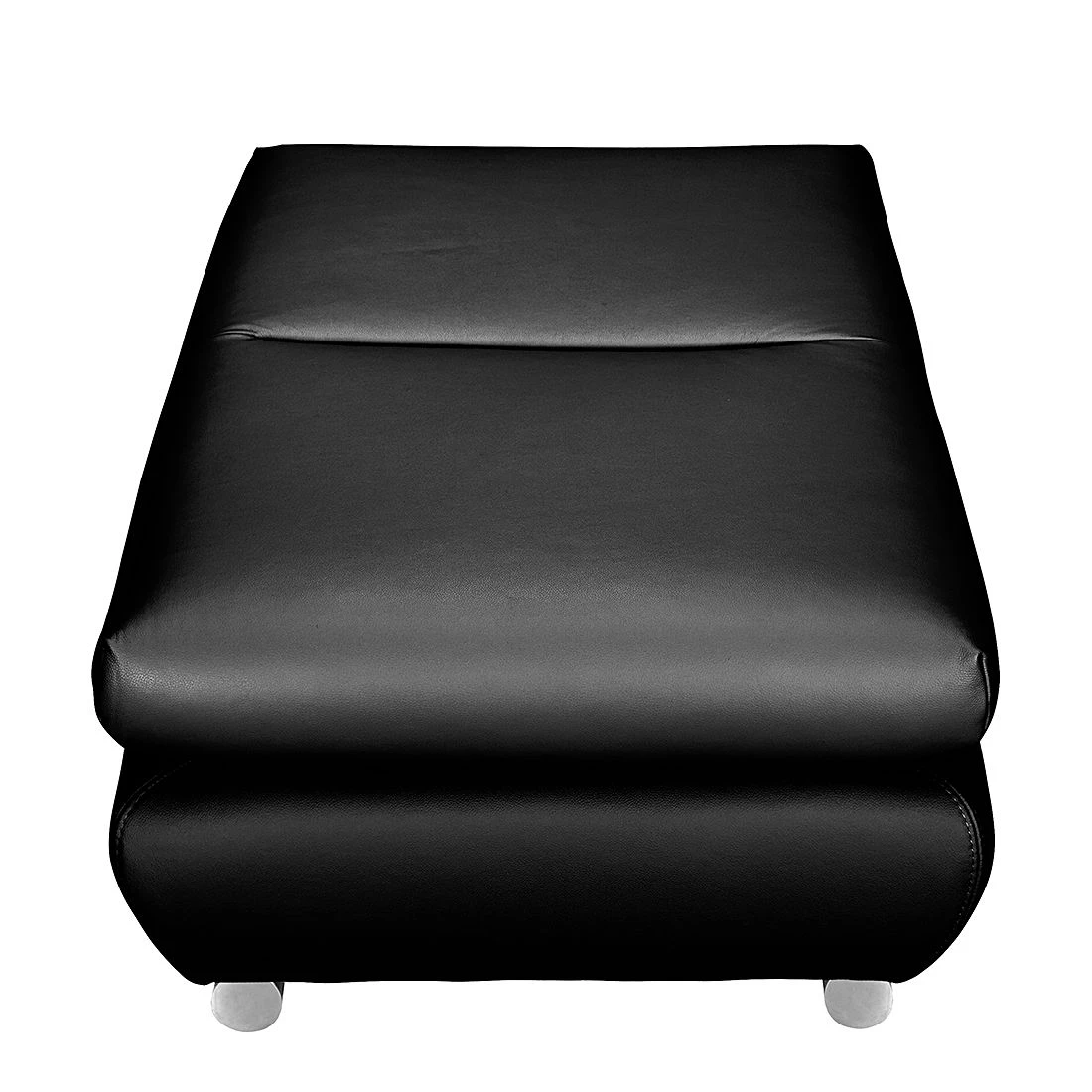 Fredriks Hocker Masca - Echtleder Schwarz 2 Fredriks Hocker Masca - Echtleder Schwarz – Bild 2