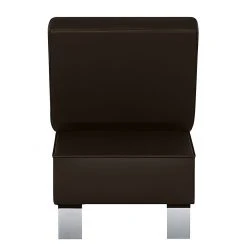 Loftscape Polsterhocker Peillon - Echtleder - Dunkelbraun -Wohnzimmermöbel boutique en ligne hocker peillon echtleder dunkelbraun 449012