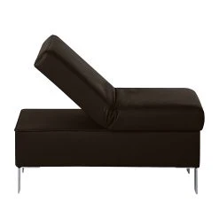 Loftscape Polsterhocker Peillon - Echtleder - Dunkelbraun -Wohnzimmermöbel boutique en ligne hocker peillon echtleder dunkelbraun 449018