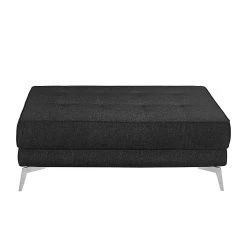 Loftscape Hockerbank Walden Webstoff - Schwarz