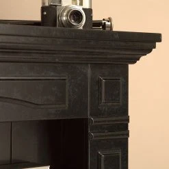 Montreux Elektrokamin Houston - Schwarz-Grau marmoriert -Wohnzimmermöbel boutique en ligne houston elektrokamin schwarz grau marmoriert 4168464