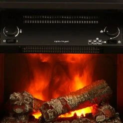 Montreux Elektrokamin Houston - Schwarz seidenmatt -Wohnzimmermöbel boutique en ligne houston elektrokamin schwarz seidenmatt 4168740