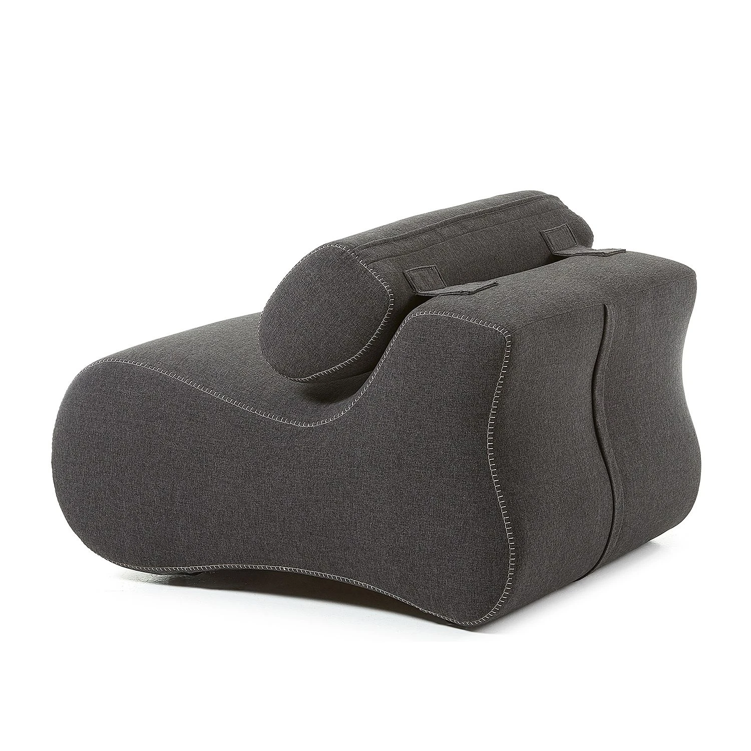 Fredriks Sessel Coppull Webstoff - Grau 6 Fredriks Sessel Coppull Webstoff - Grau – Bild 6