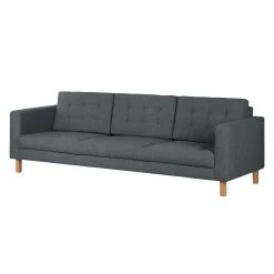 Mørteens Sofa Grums II (3-Sitzer) Webstoff - Anthrazit
