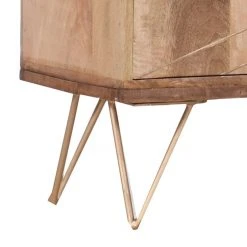 Ars manufacti Kommode Argallo II - Mango massiv / Metall - Mango / Gold 5 Ars manufacti Kommode Argallo II - Mango massiv / Metall - Mango / Gold -Wohnzimmermöbel boutique en ligne kommode argallo ii mango massiv metall mango gold 4419580