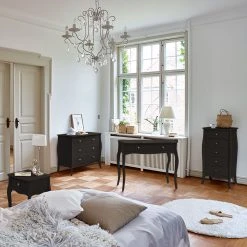 Steens Kommode Baroque I - Schwarz -Wohnzimmermöbel boutique en ligne kommode baroque i schwarzbraun 4205944 1