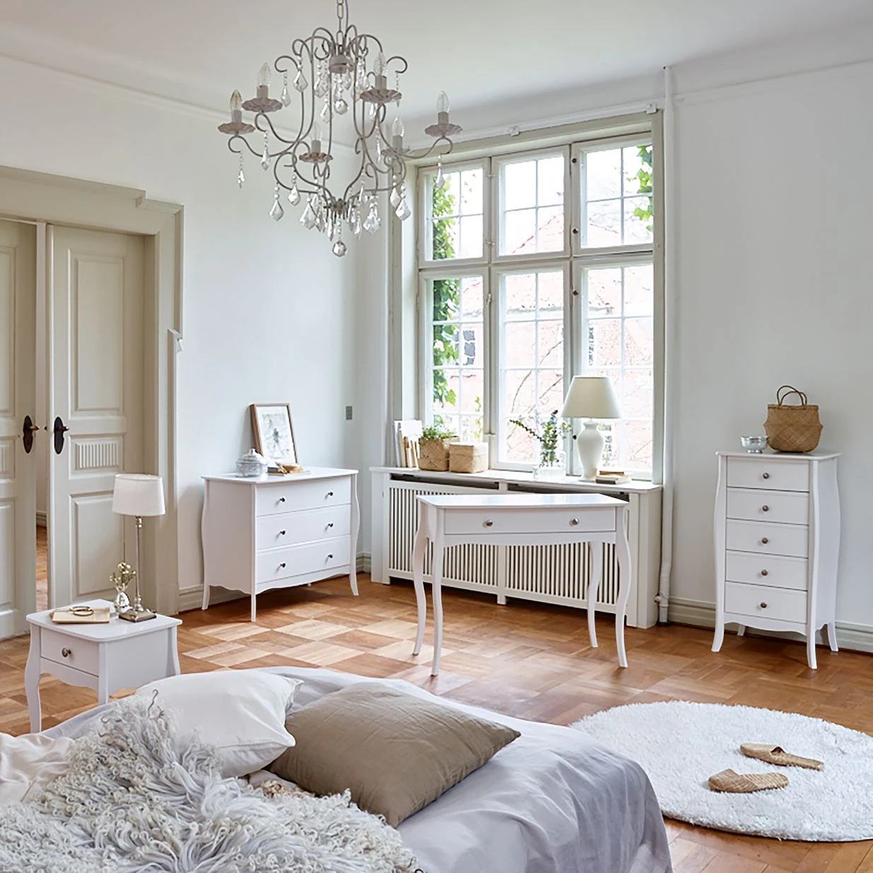 Steens Konsolentisch Baroque - Weiß 2 Steens Konsolentisch Baroque - Weiß – Bild 2