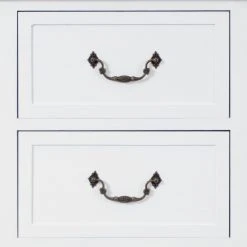 Maison Belfort Kommode Bellfield - Höhe: 77 cm 9 Maison Belfort Kommode Bellfield - Höhe: 77 cm -Wohnzimmermöbel boutique en ligne kommode bellfield paulownia massiv weiss 77 cm 4347372