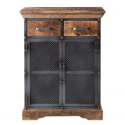 Ars manufacti Kommode Hunter II - Metall / Mango massiv - Mango / Blaugrau 11 Ars manufacti Kommode Hunter II - Metall / Mango massiv - Mango / Blaugrau -Wohnzimmermöbel boutique en ligne kommode hunter ii metall mango massiv mango blaugrau 4845740