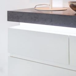 Fredriks Kommode Namona II - Inkl. Beleuchtung - Beton Dekor / Weiß 15 Fredriks Kommode Namona II - Inkl. Beleuchtung - Beton Dekor / Weiß -Wohnzimmermöbel boutique en ligne kommode namona ii inkl beleuchtung weiss anthrazit weiss anthrazit 4040372