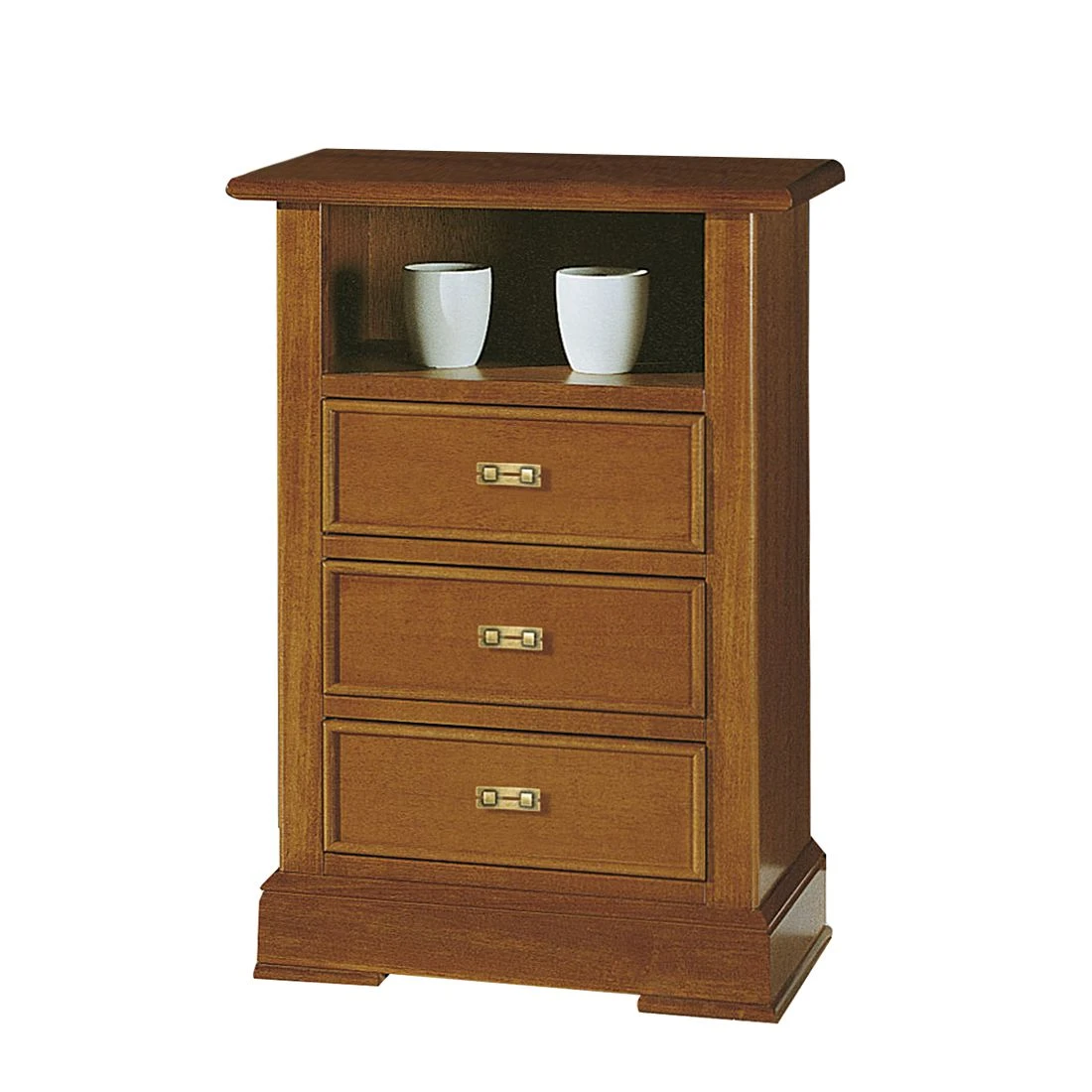 Montreux Kommode Orin - Ayous teilmassiv - Antikbraun 1 Montreux Kommode Orin - Ayous teilmassiv - Antikbraun