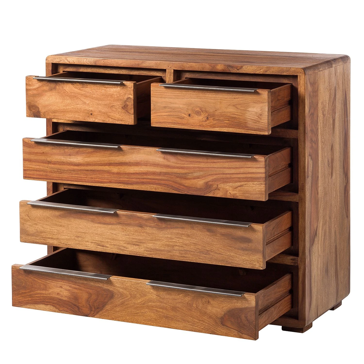 Ars Natura Kommode Trangle - Sheesham massiv 4 Ars Natura Kommode Trangle - Sheesham massiv – Bild 4
