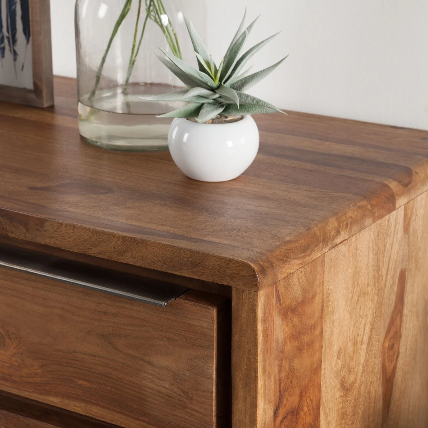 Ars Natura Kommode Trangle - Sheesham massiv 7 Ars Natura Kommode Trangle - Sheesham massiv – Bild 7