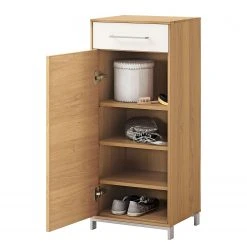 Voss Kommode Vedo I - Eiche / Weiß - Türanschlag links -Wohnzimmermöbel boutique en ligne kommode vedo i eiche weiss tueranschlag links 4907984