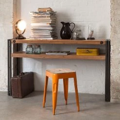 Ars manufacti Konsole Manchester - Akazie massiv / Metall - Akazie / Anthrazit 13 Ars manufacti Konsole Manchester - Akazie massiv / Metall - Akazie / Anthrazit -Wohnzimmermöbel boutique en ligne konsole manchester akazie massiv metall 4873560