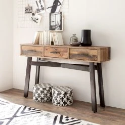 Ars manufacti Konsolentisch Tamati - Pinie massiv -Wohnzimmermöbel boutique en ligne konsolentisch tamati pinie massiv 4922196