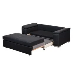 Mooved Schlafsofa Latina IX Kunstleder - Schwarz - Breite: 190 cm -Wohnzimmermöbel boutique en ligne latte 140 al c kissen montana 1000 schwarz breite 185 cm 1726466
