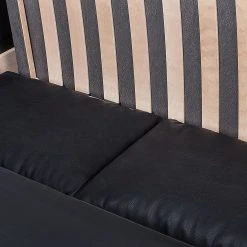 Mooved Schlafsofa Latina IX Kunstleder - Schwarz - Breite: 190 cm -Wohnzimmermöbel boutique en ligne latte 140 al c kissen montana 1000 schwarz breite 185 cm 1726474
