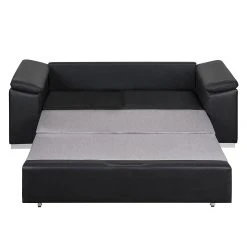 Mooved Schlafsofa Latina IX Kunstleder - Schwarz - Breite: 190 cm -Wohnzimmermöbel boutique en ligne latte 140 al c kissen montana 1000 schwarz breite 185 cm 1726478
