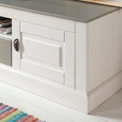 Maison Belfort TV-Lowboard Neely - Weiß / Grau 17 Maison Belfort TV-Lowboard Neely - Weiß / Grau -Wohnzimmermöbel boutique en ligne loft24 toby 11 03 2016 4035772