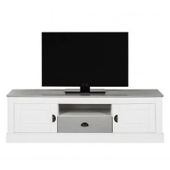 Maison Belfort TV-Lowboard Neely - Weiß / Grau 12 Maison Belfort TV-Lowboard Neely - Weiß / Grau -Wohnzimmermöbel boutique en ligne loft24 toby 11 03 2016 4036352