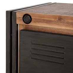 Ars manufacti TV-Lowboard Manchester I - Akazie massiv / Metall - Akazie / Anthrazit -Wohnzimmermöbel boutique en ligne lowboard manchester i akazie massiv metall 4872756