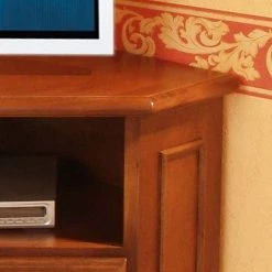 Montreux TV-Eckschrank Palermo - Ayous teilmassiv - Antikbraun 6 Montreux TV-Eckschrank Palermo - Ayous teilmassiv - Antikbraun -Wohnzimmermöbel boutique en ligne montreux palermo tv ecke mit 2 tueren und hinter ein stauraum m al wbr 0101a 2