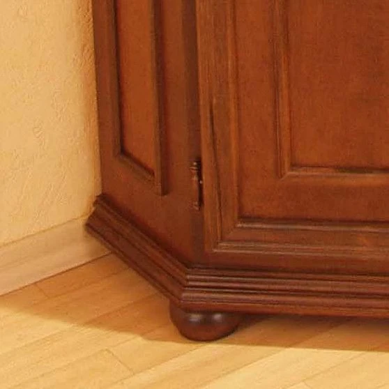 Montreux TV-Eckschrank Palermo - Ayous teilmassiv - Antikbraun 4 Montreux TV-Eckschrank Palermo - Ayous teilmassiv - Antikbraun – Bild 4