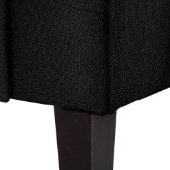 Mørteens Ohrensessel Josslyn - Webstoff Schwarz -Wohnzimmermöbel boutique en ligne ohrensessel josslyn webstoff schwarz 453346