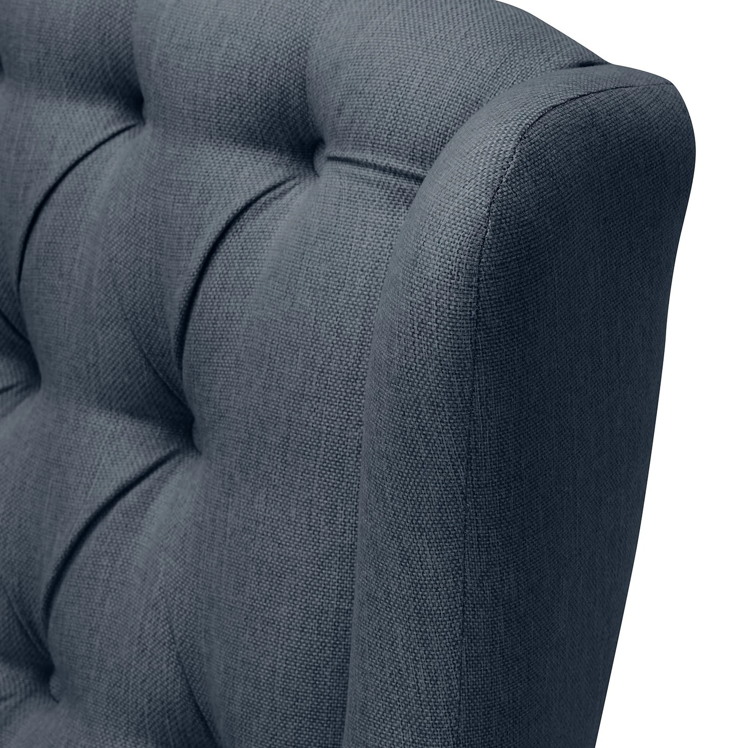Maison Belfort Polstergarnitur Luro (2-1-1) - Strukturstoff - Dunkelblau 8 Maison Belfort Polstergarnitur Luro (2-1-1) - Strukturstoff - Dunkelblau – Bild 8