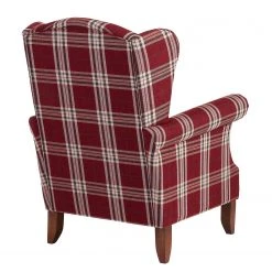 Max Winzer Ohrensessel Verita - Strukturstoff - Rot kariert -Wohnzimmermöbel boutique en ligne ohrensessel verita strukturstoff rot kariert 5005344