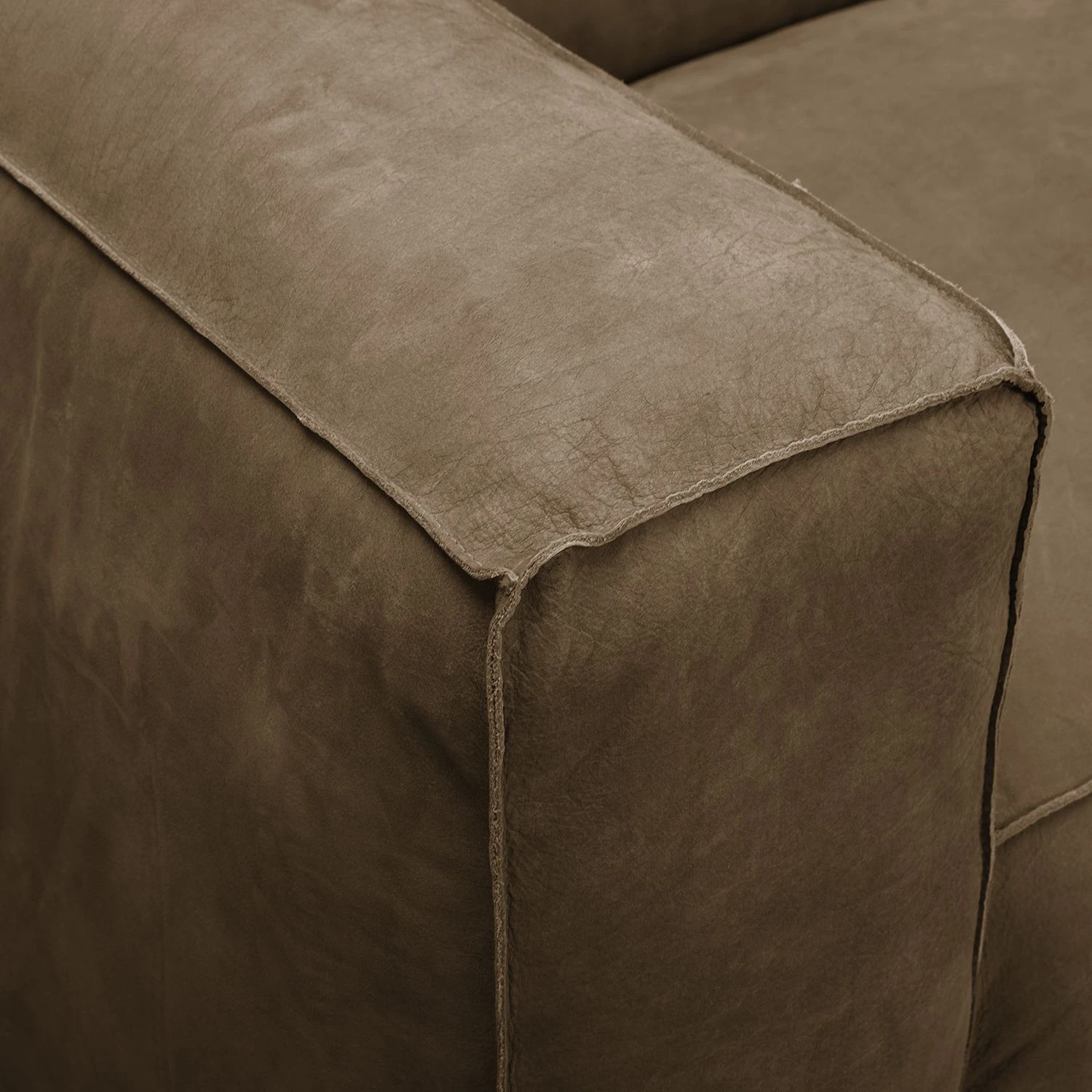 Ars manufacti Polstergarnitur Manchester (3-2) Echtled - Braun 9 Ars manufacti Polstergarnitur Manchester (3-2) Echtled - Braun – Bild 9