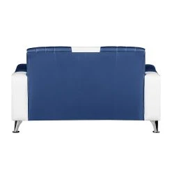 Studio Monroe Polstergarnitur Nixa (3-2-1) - Kunstleder Weiß/Dunkelblau -Wohnzimmermöbel boutique en ligne polstergarnitur nixa 3 2 1 kunstleder weiss dunkelblau 435916