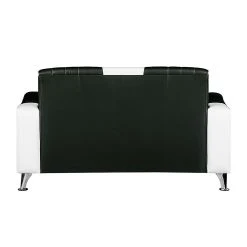 Studio Monroe Polstergarnitur Nixa (3-2-1) - Kunstleder Weiß/Schwarz -Wohnzimmermöbel boutique en ligne polstergarnitur nixa 3 2 1 kunstleder weiss schwarz 435972