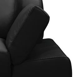 Loftscape Polstergarnitur Silvano (3-2,5) - Kunstleder - Schwarz - Kopfstütze verstellbar -Wohnzimmermöbel boutique en ligne polstergarnitur silvano 3 2 5 kunstleder schwarz 443292