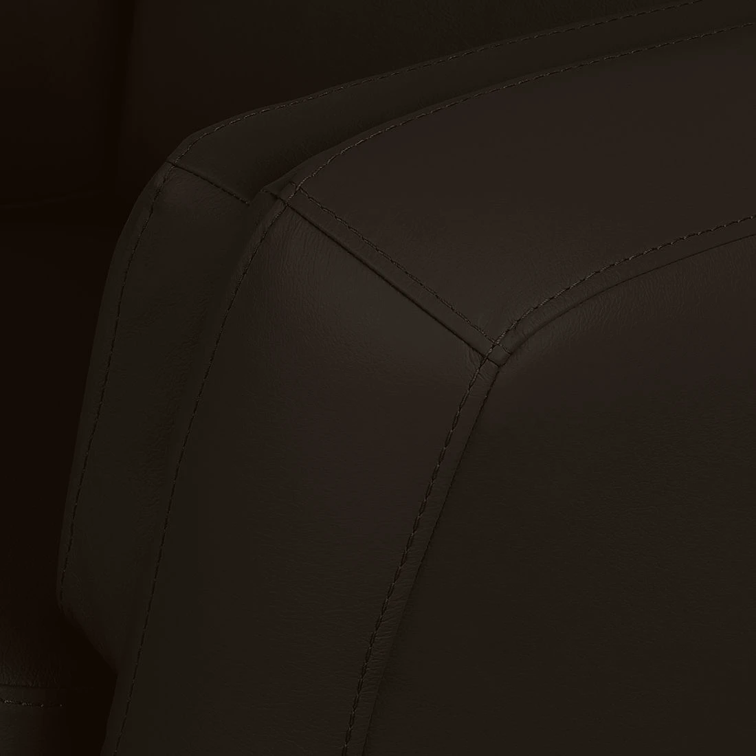Modoform Polstergarnitur Toucy (3-2-1) - Echtleder Dunkelbraun 23 Modoform Polstergarnitur Toucy (3-2-1) - Echtleder Dunkelbraun – Bild 23