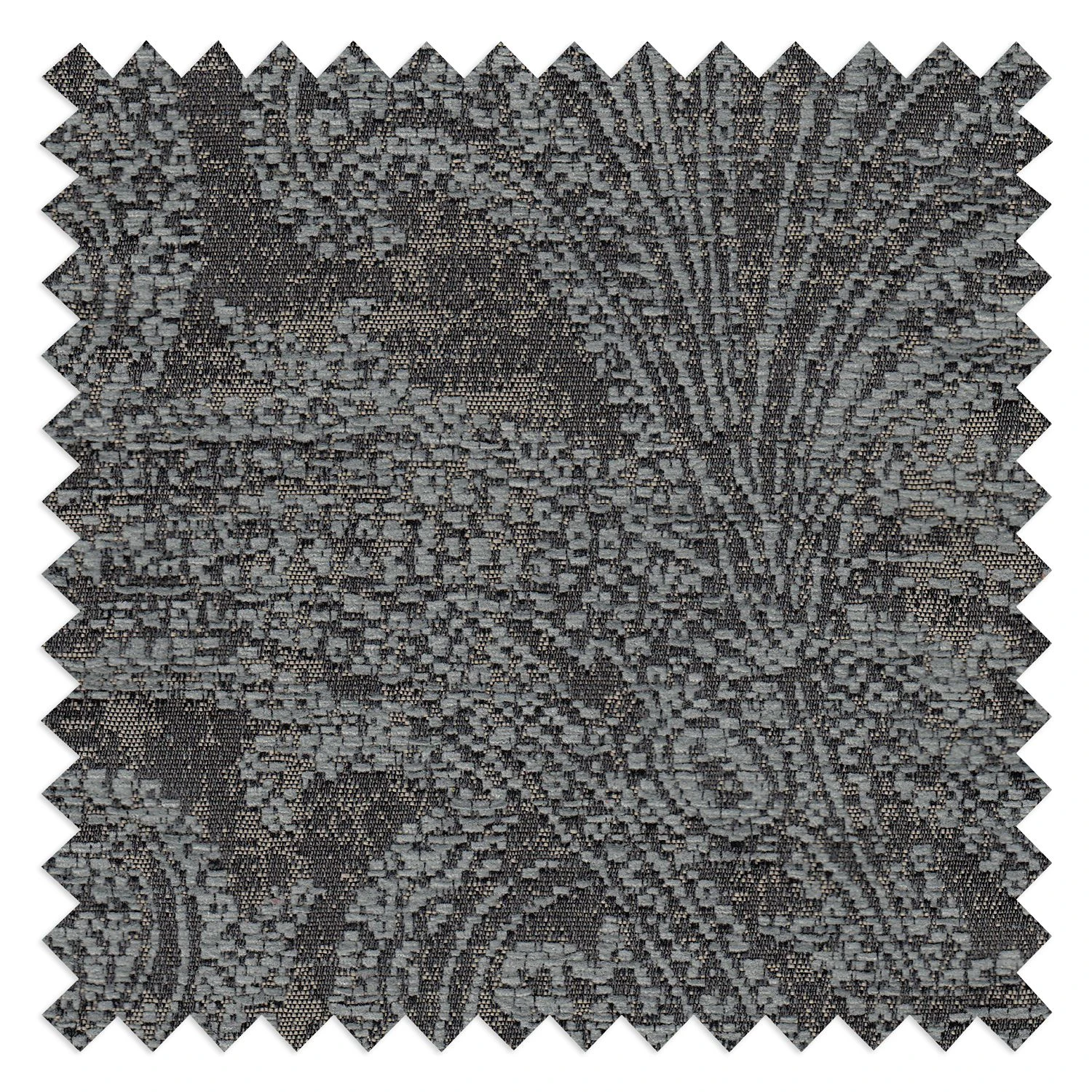 Ridgevalley Polsterhocker Ajana Strukturstoff - Grau 3 Ridgevalley Polsterhocker Ajana Strukturstoff - Grau – Bild 3