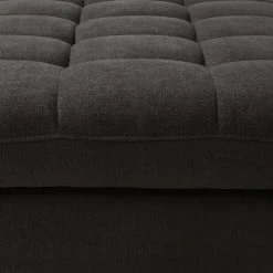 Loftscape Polsterhocker Ayna - Microfaser -Wohnzimmermöbel boutique en ligne polsterhocker ayna microfaser braungrau 4787592