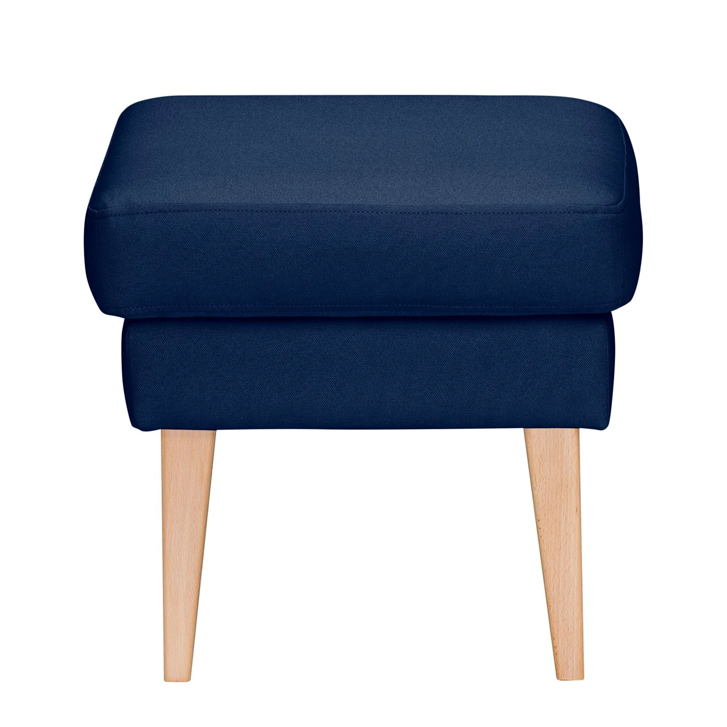 Mørteens Polsterhocker Bucoli Strukturstoff - Dunkelblau 3 Mørteens Polsterhocker Bucoli Strukturstoff - Dunkelblau – Bild 3