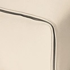 Fredriks Polsterhocker I Grady Webstoff -Wohnzimmermöbel boutique en ligne polsterhocker grady webstoff i ecru 4771616