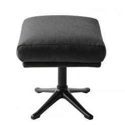 Studio Copenhagen Polsterhocker Hepburn III - Webstoff Milan: Anthrazit - Schwarz -Wohnzimmermöbel boutique en ligne polsterhocker hepburn ii flachgewebe stoff milan anthrazit 5020368