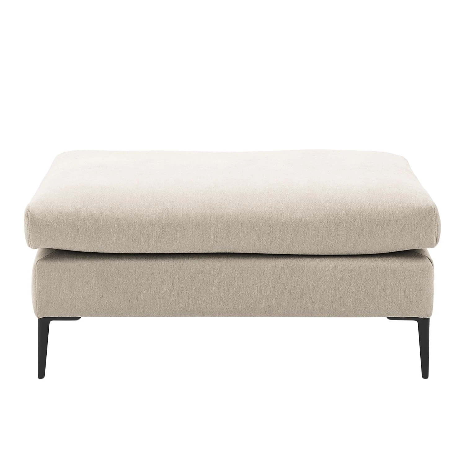 Fredriks Polsterhocker Streaky Bay - Hellbeige 3 Fredriks Polsterhocker Streaky Bay - Hellbeige – Bild 3