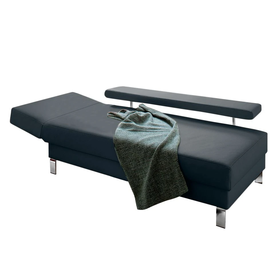 Loftscape Recamiere Athmos (mit Schlaffunktion) - Kunstleder - Dunkelblau - Armlehne davorstehend links 4 Loftscape Recamiere Athmos (mit Schlaffunktion) - Kunstleder - Dunkelblau - Armlehne davorstehend links – Bild 4